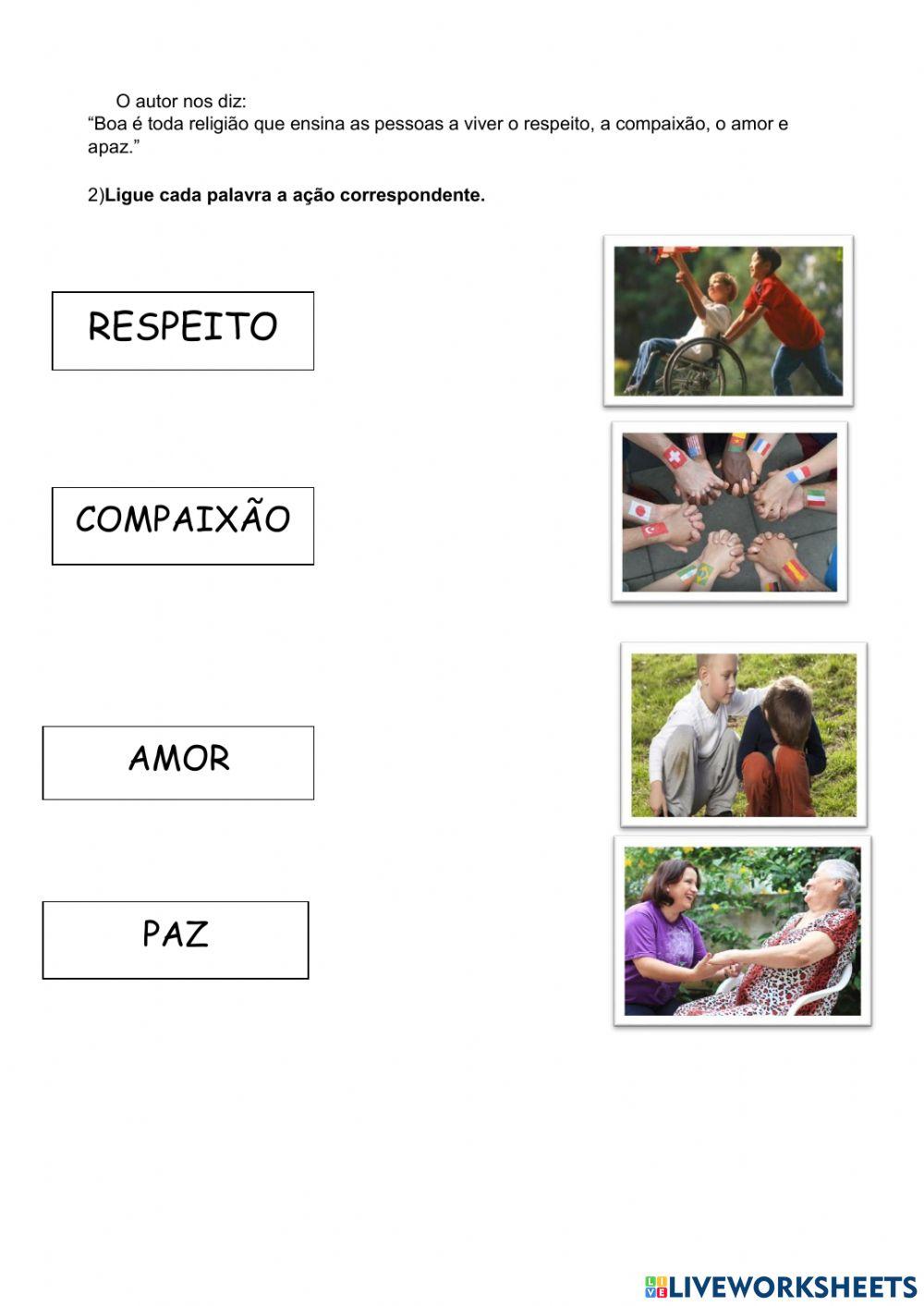 Religiões e valores