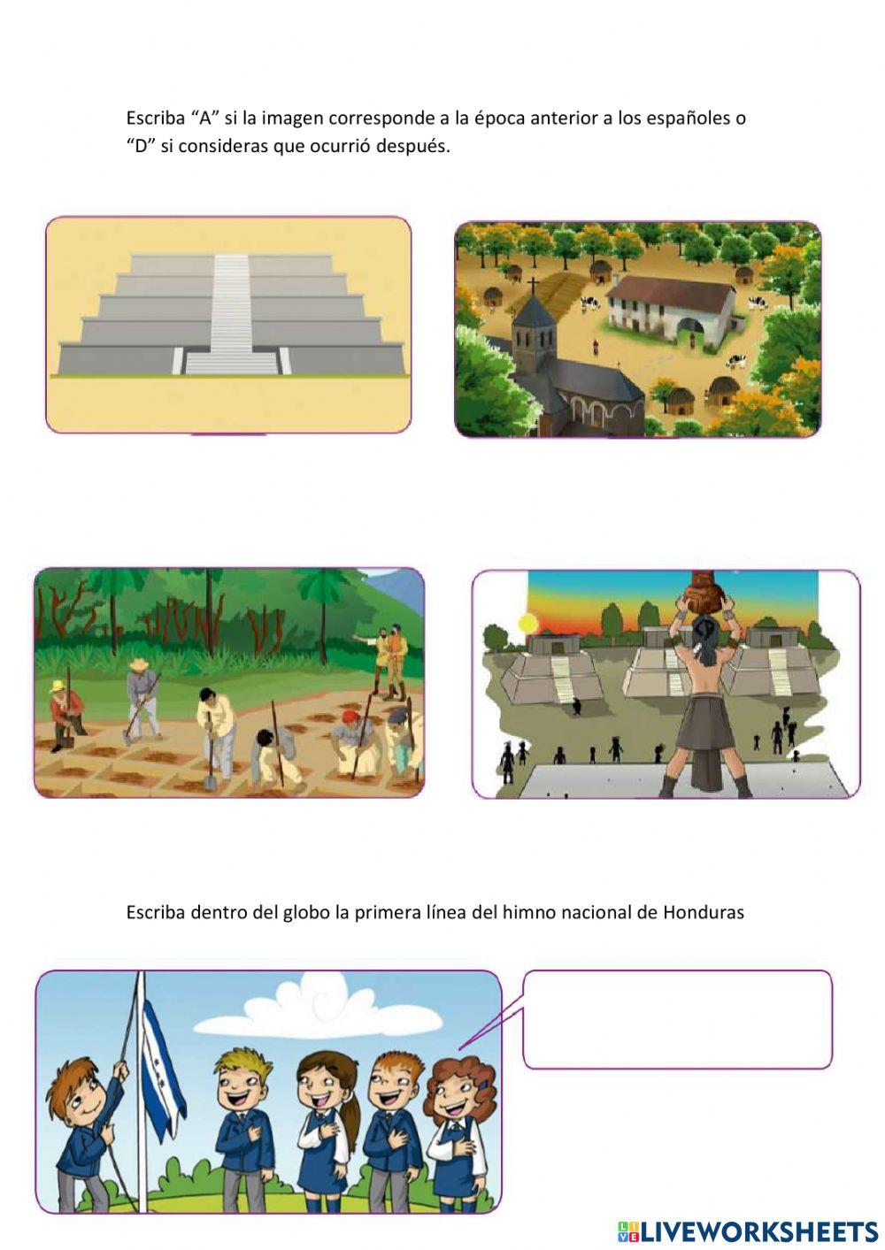 Historia de mi país(Honduras