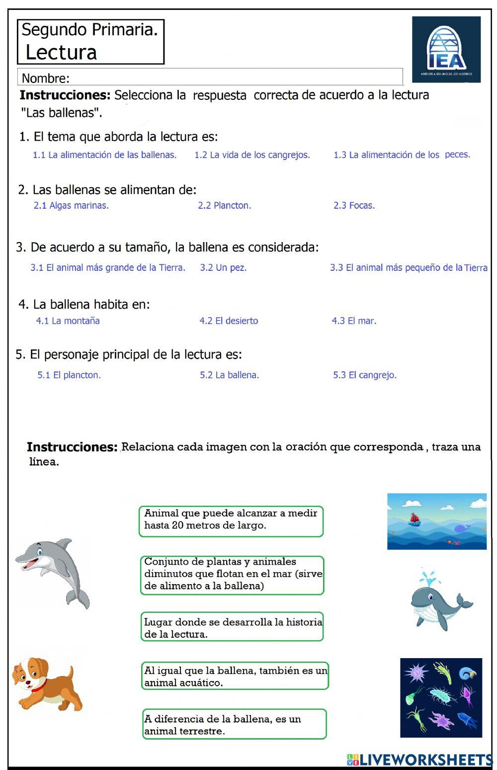 Comprensión Lectora Parcial II Unidad