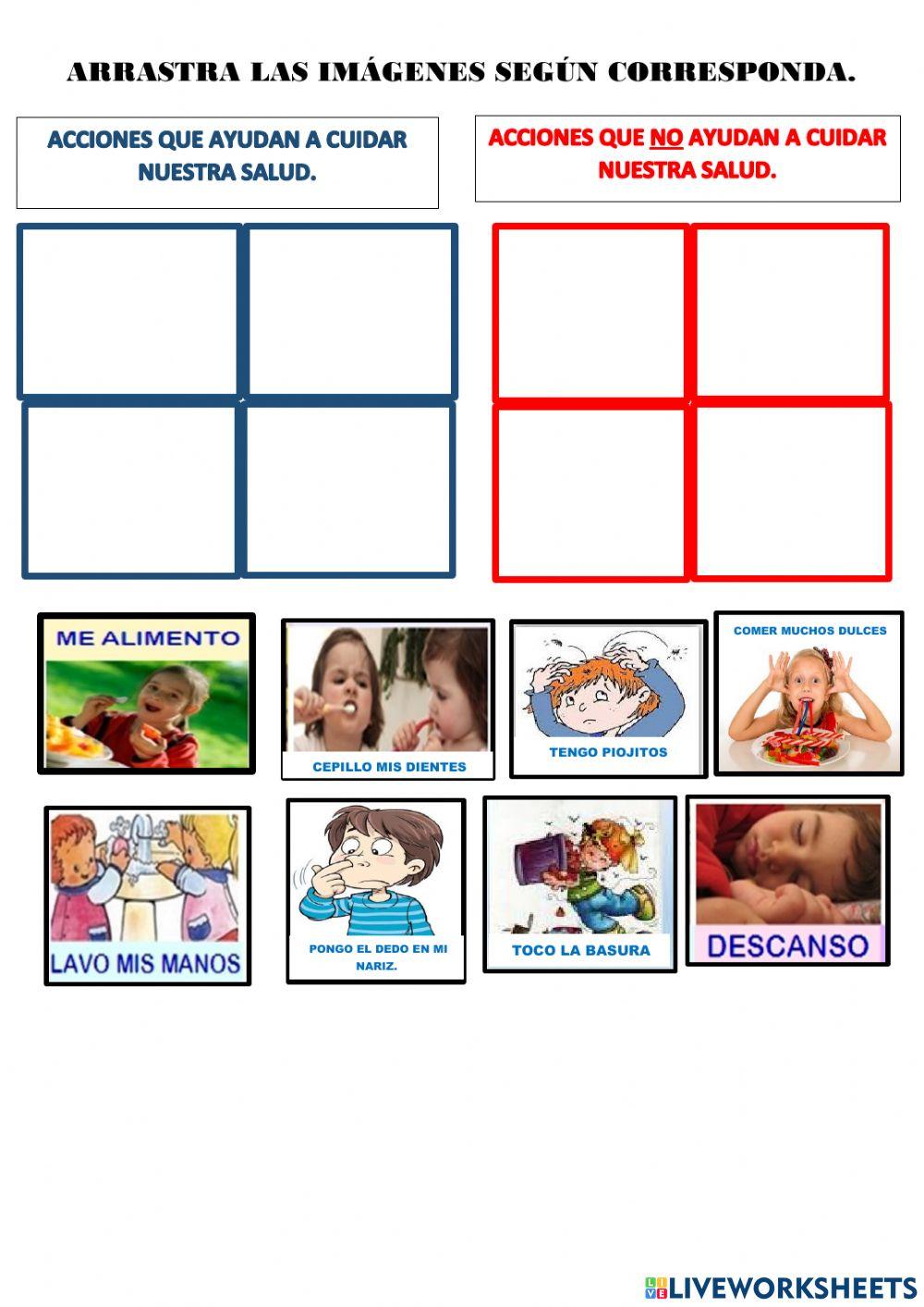 Habitos saludables 1°