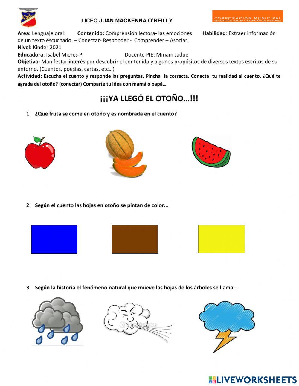 Comprensión lectora