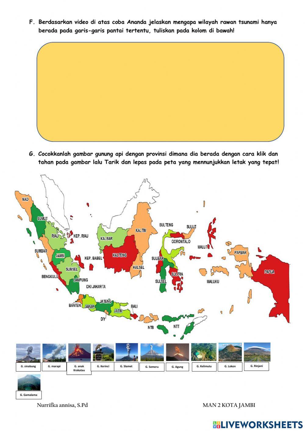E-lkpd kawasan rawan bencana di indonesia