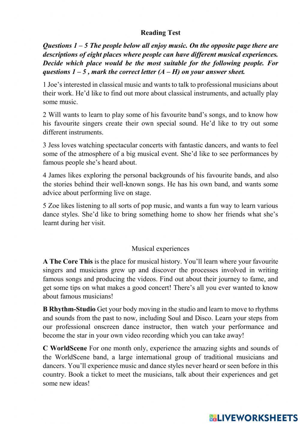 reading-test-interactive-worksheet-for-grade-9-live-worksheets