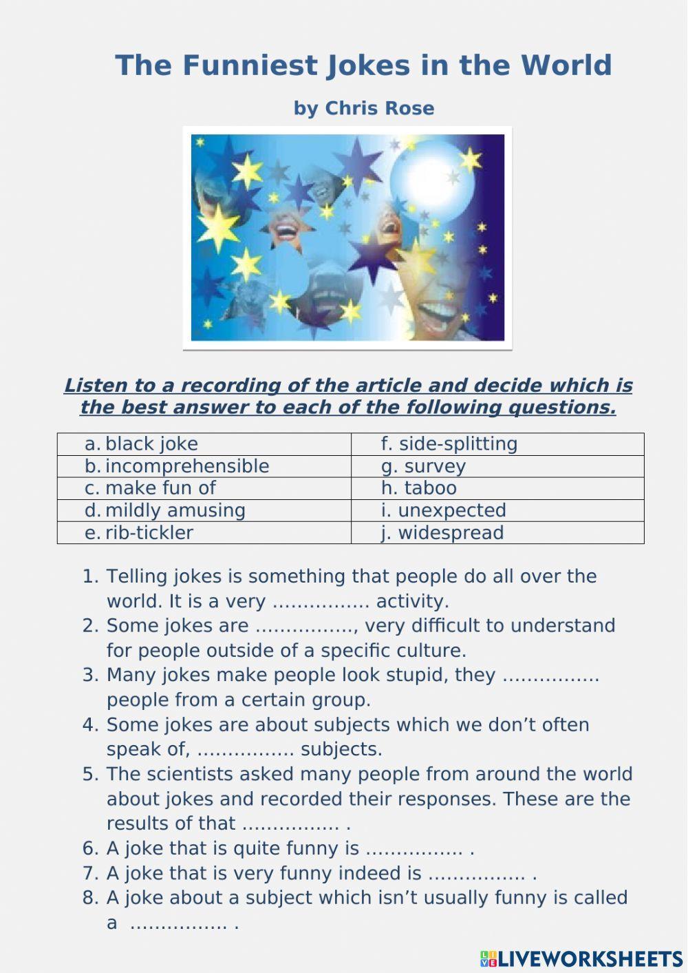 Listening Comprehension