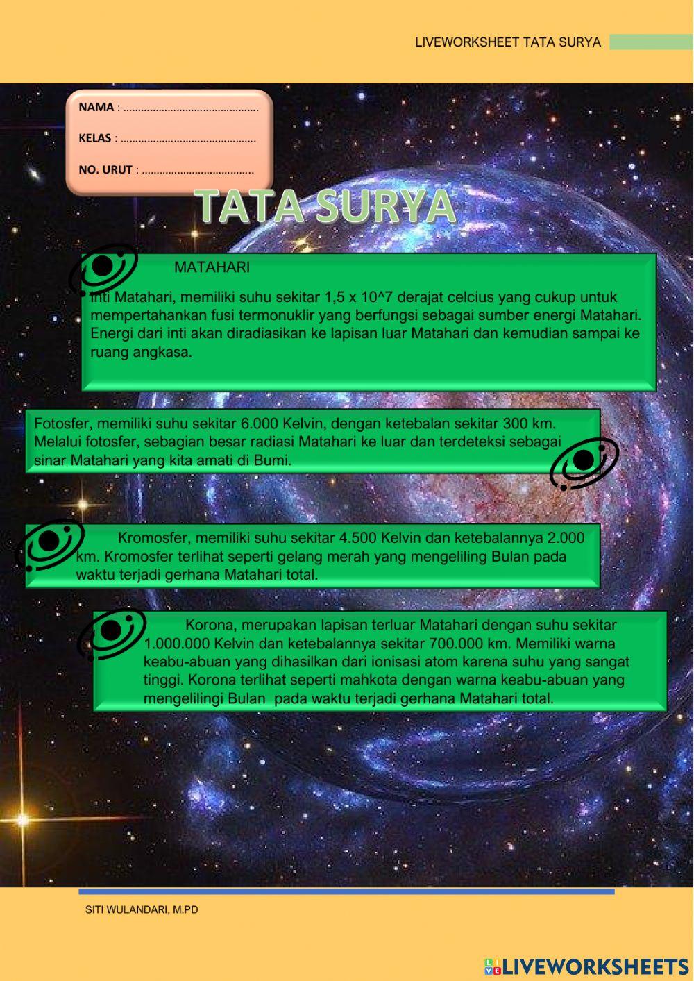 Tata surya