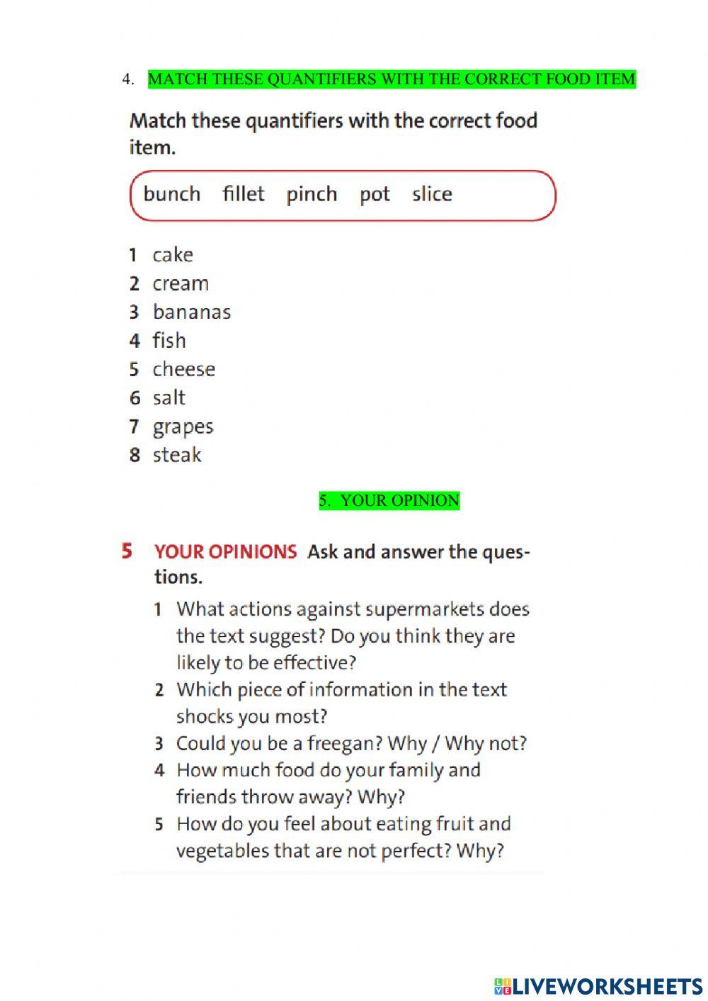 Reading. The food waste scandal