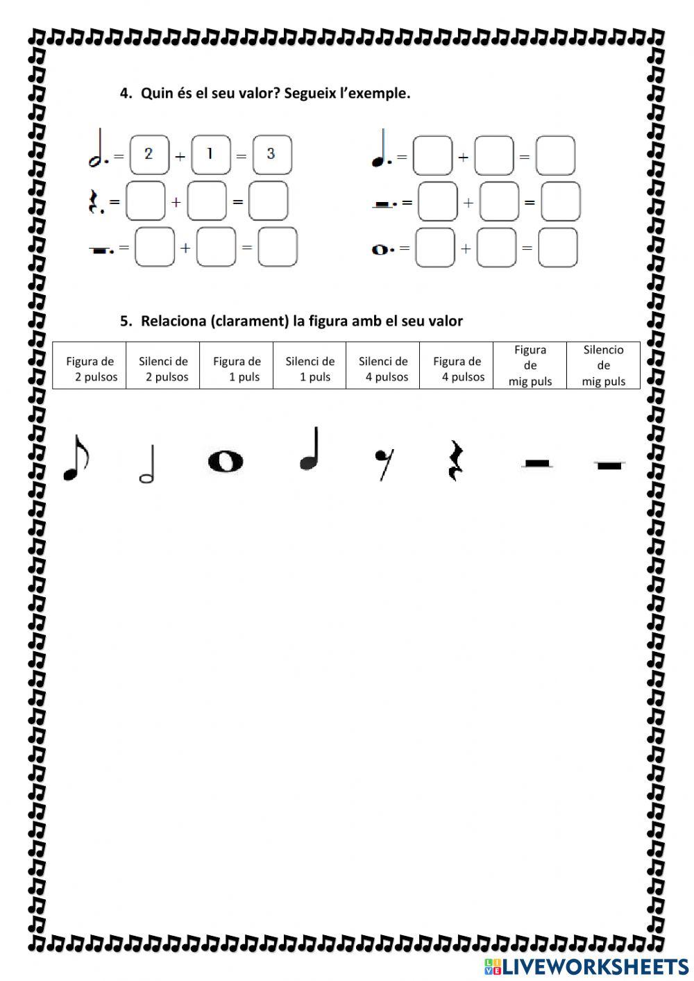 Llenguatge Musical -  (Autoavaluació)