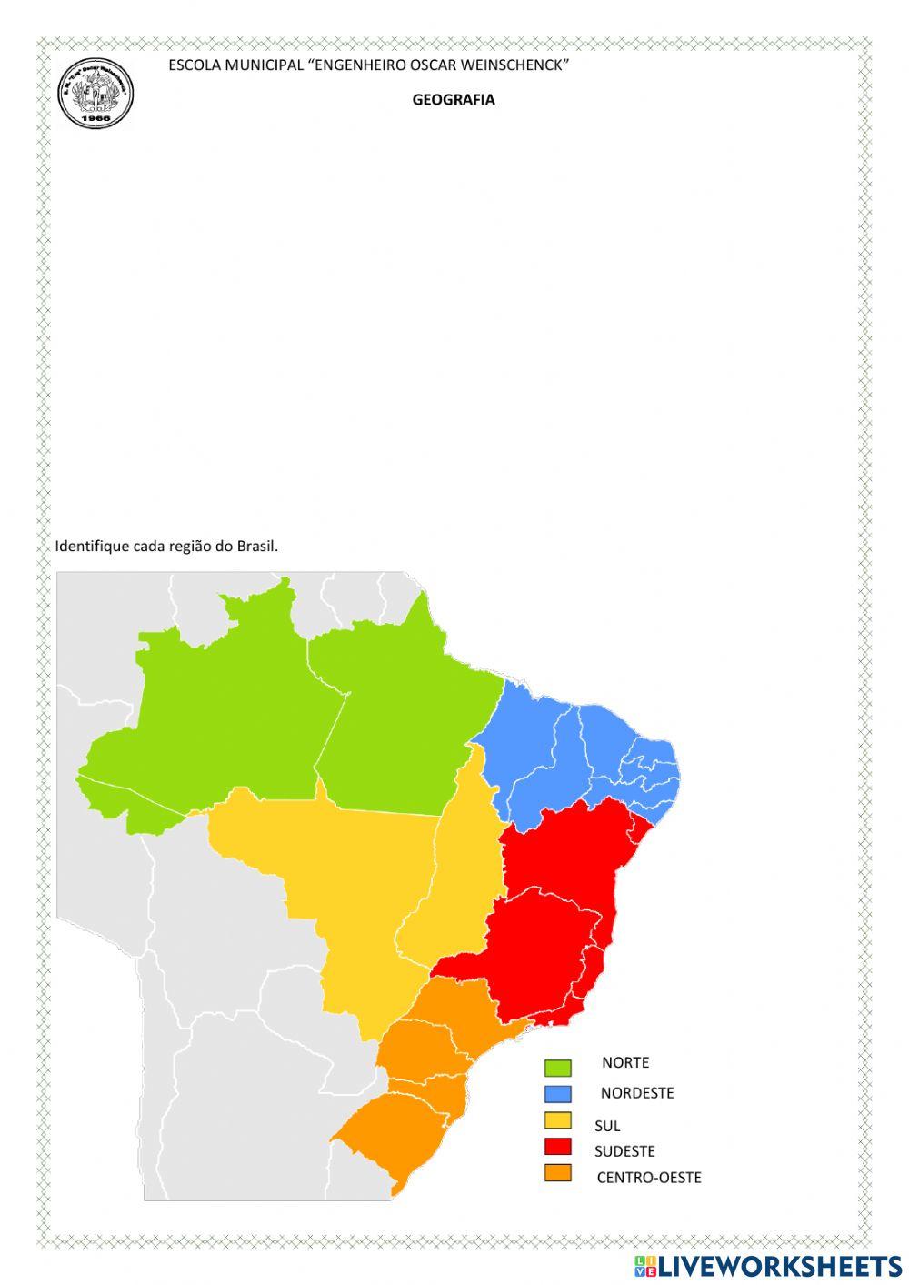 Regiões do brasil