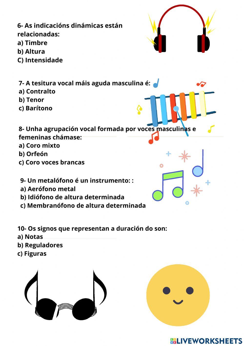 Conceptos básicos linguaxe musical