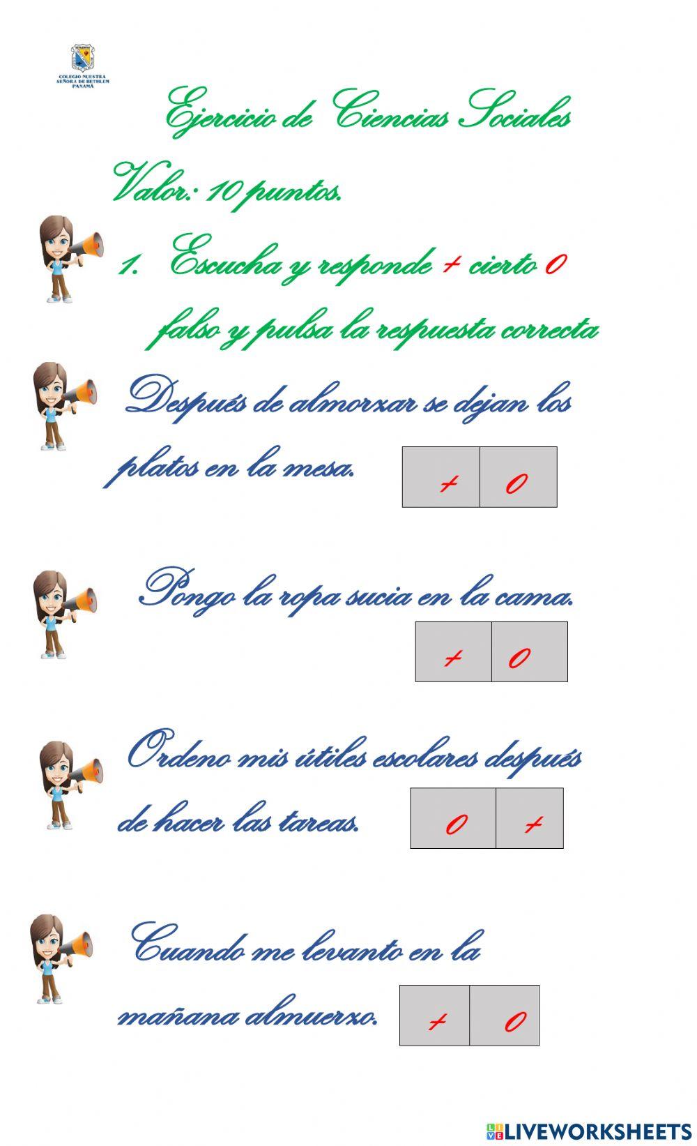 Oficios dentro del hogar