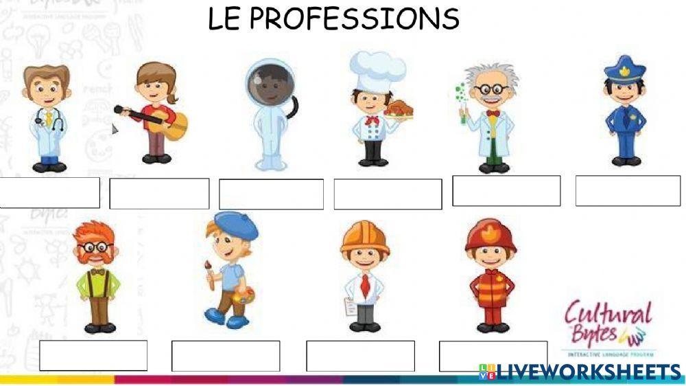 Les professions