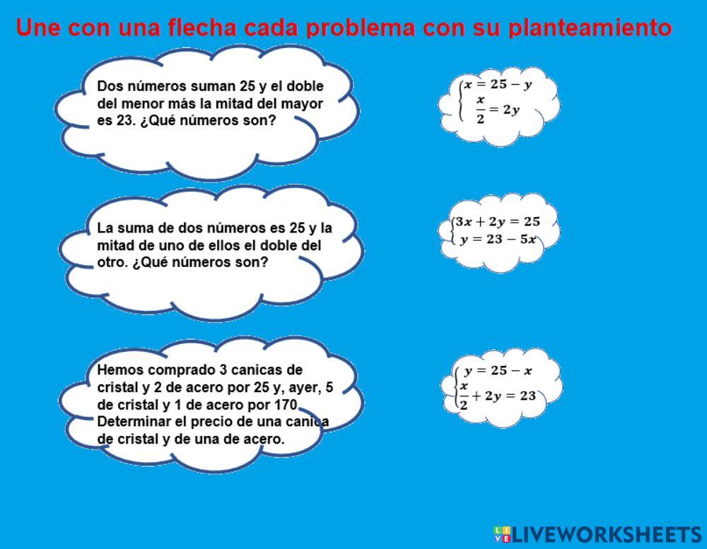 Sistema de ecuaciones lineales