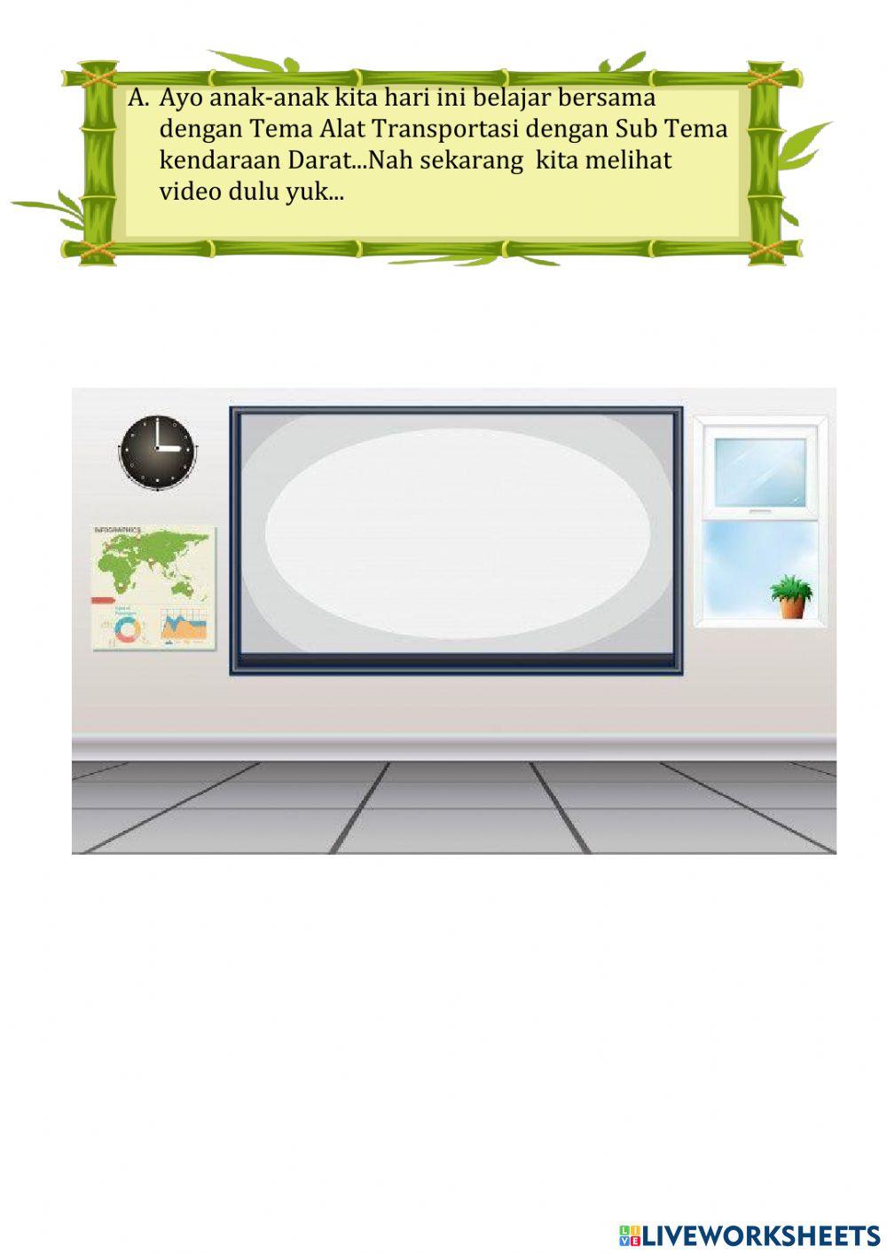 Tema kendaraaan darat