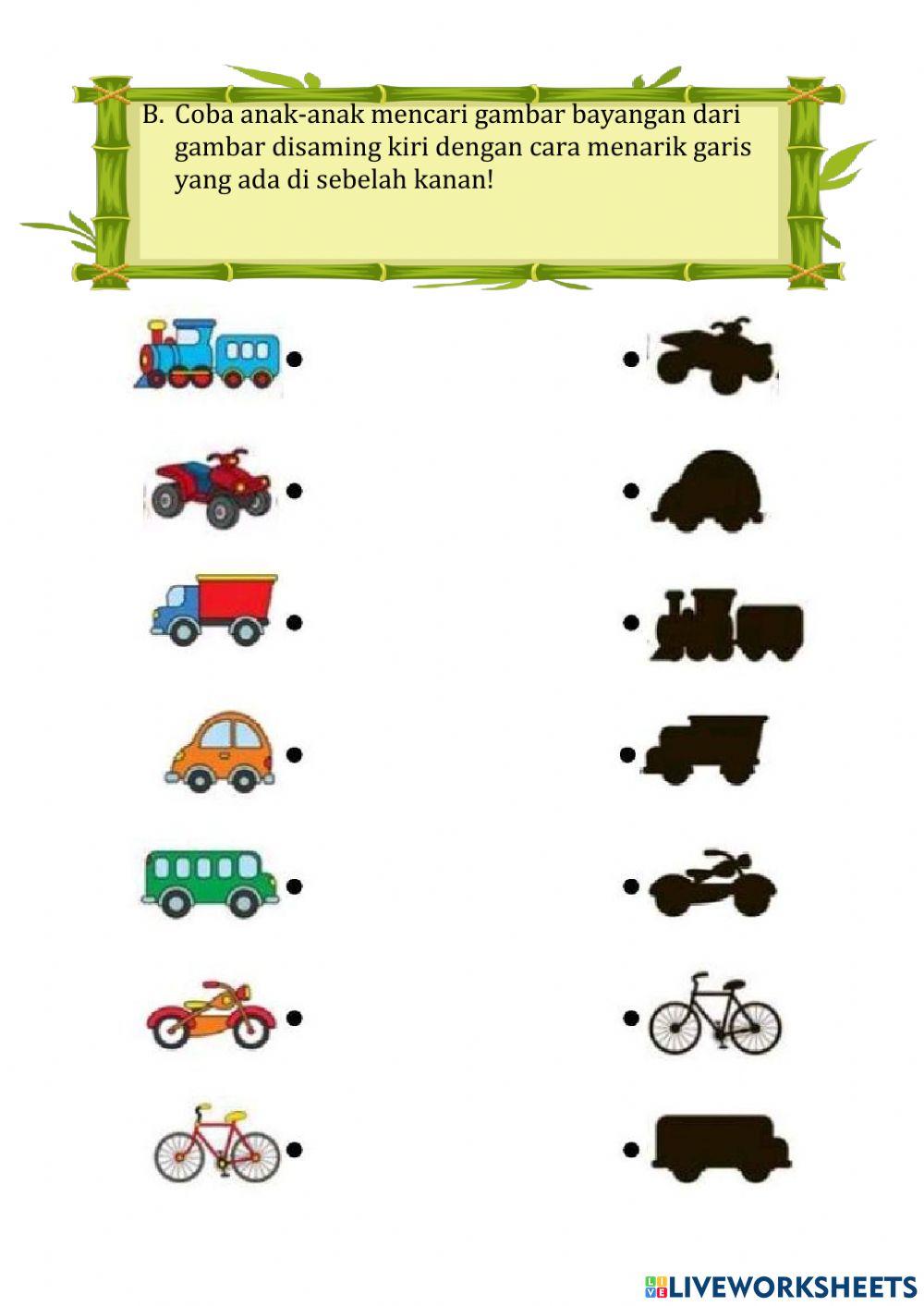 Tema kendaraaan darat