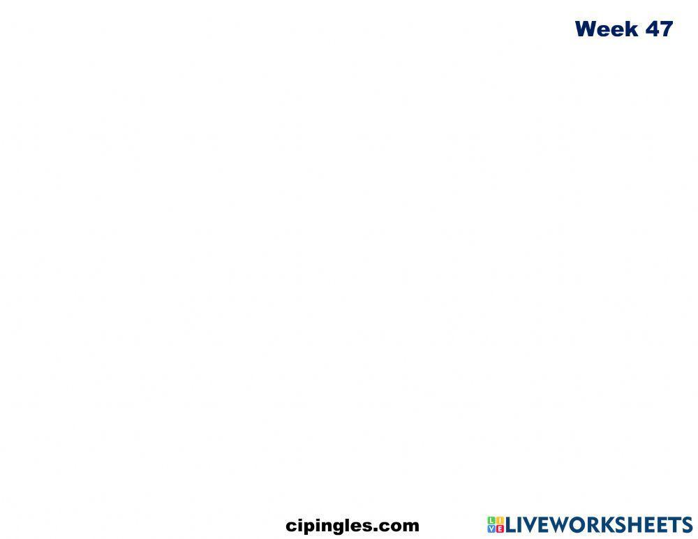 Phrasal Verbs and Idiomatic Expressions and Traveling Week 47