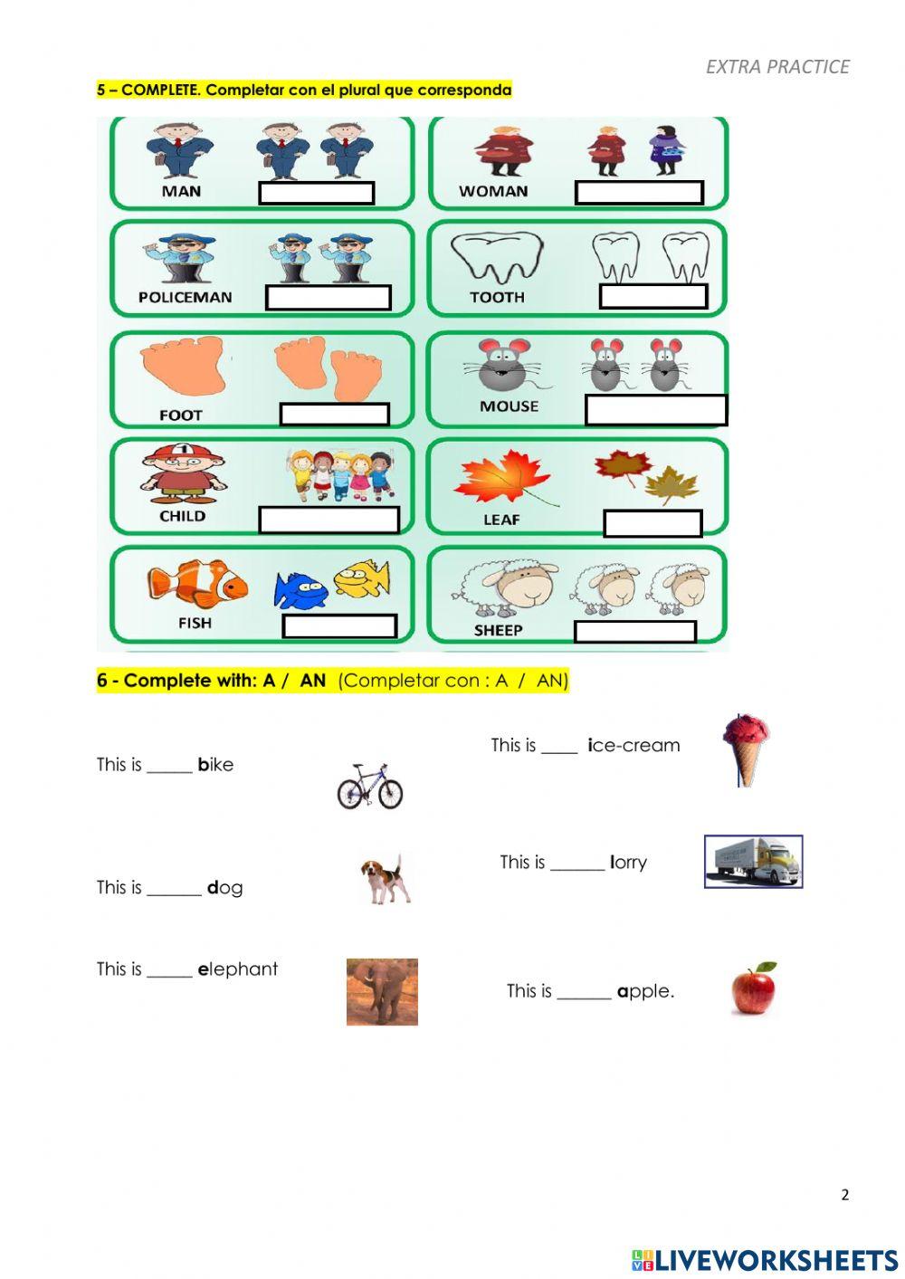 Ingles 1ero ciclo basico