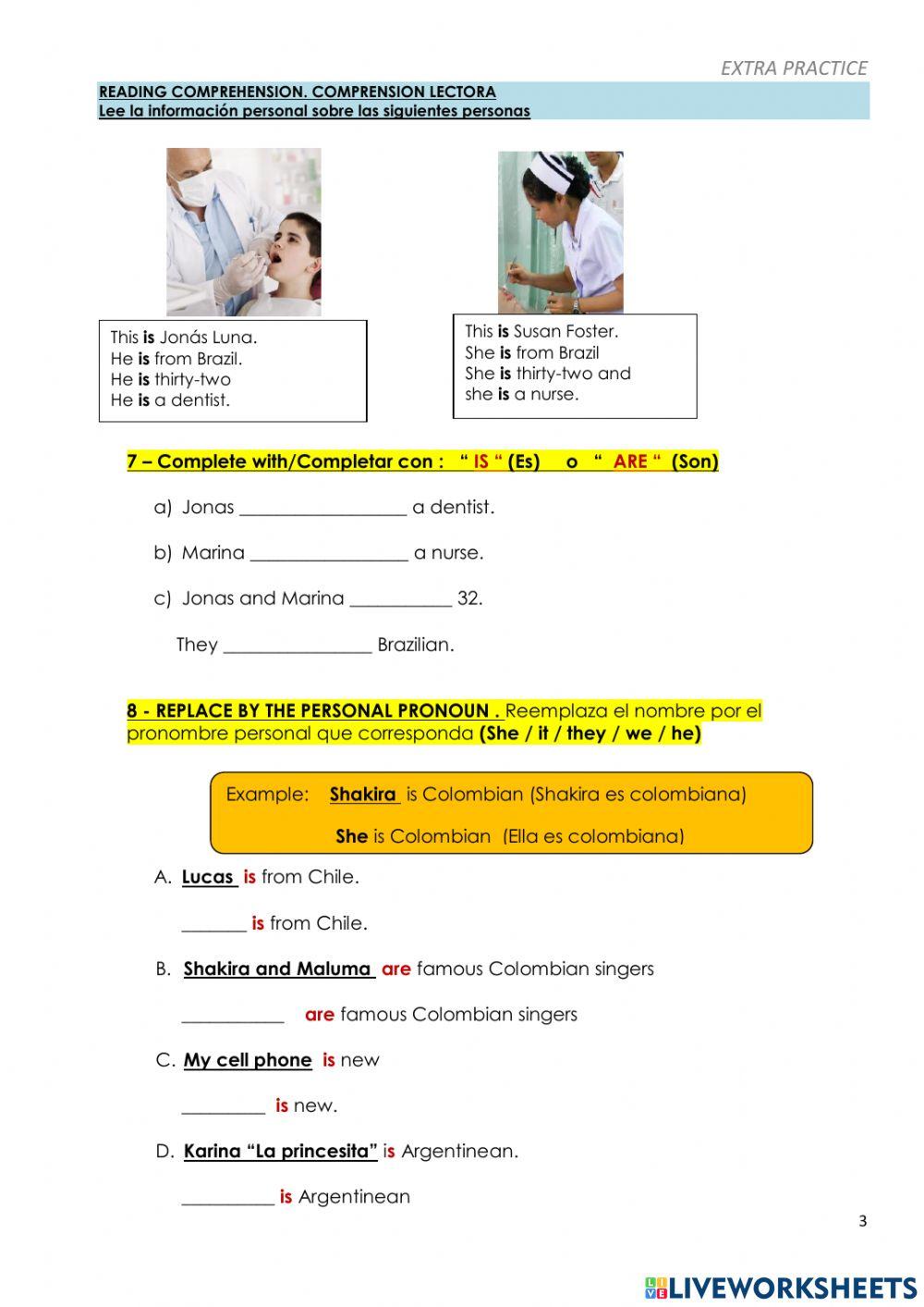 Ingles 1ero ciclo basico