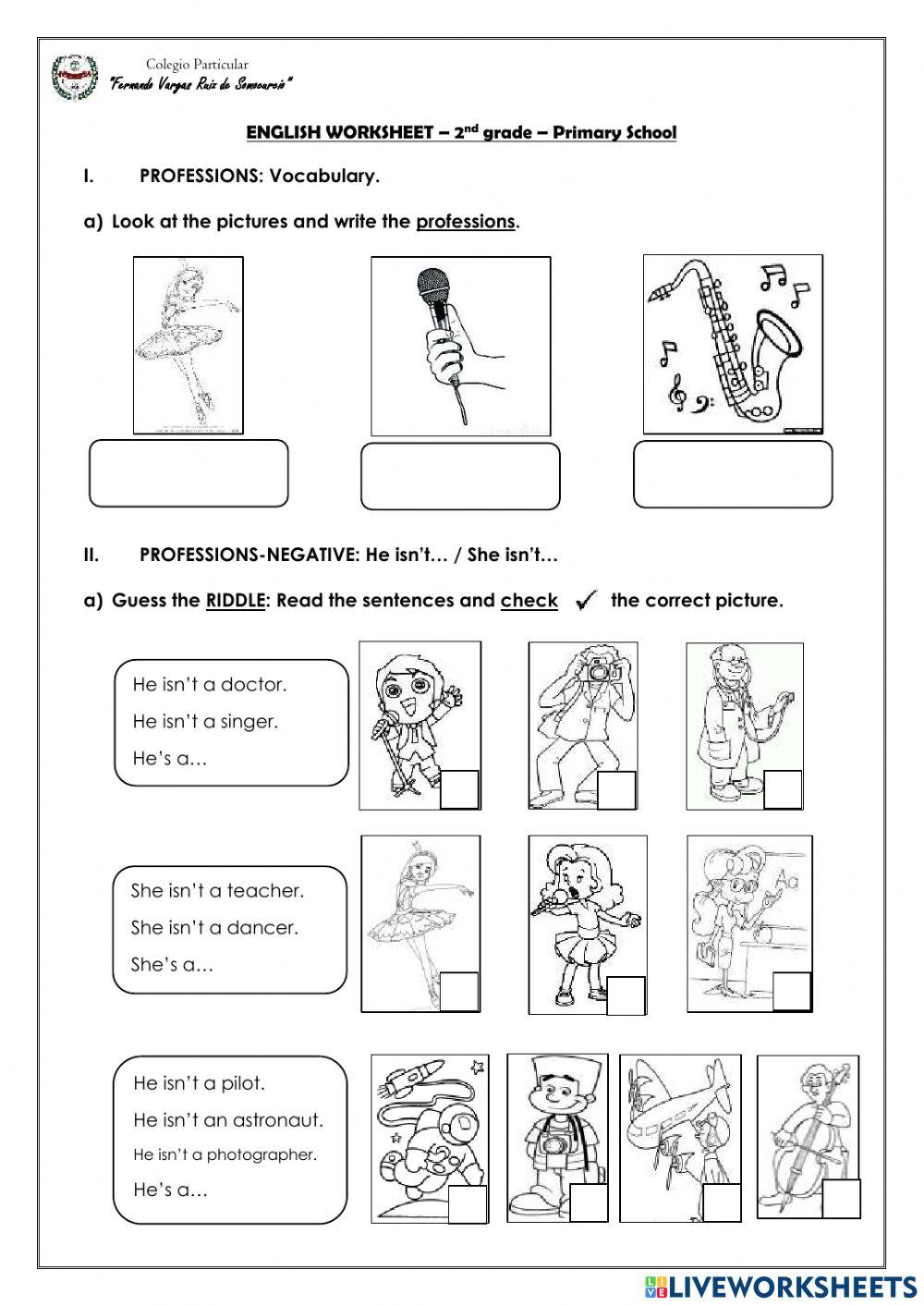 Professions - negative