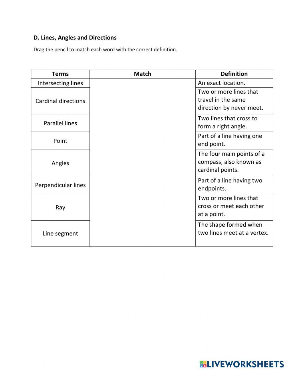 Term 1 & 2 Revision Exam