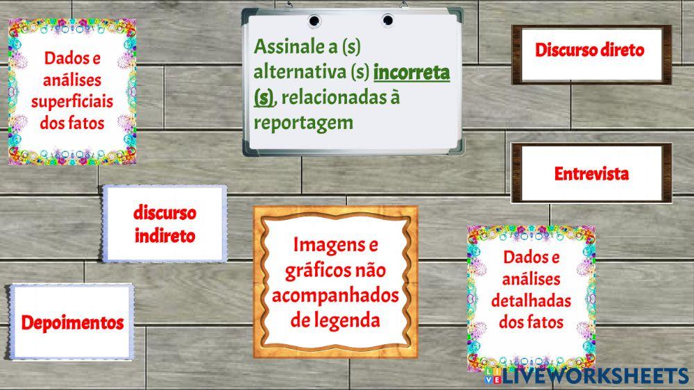 Reportagem e notícia