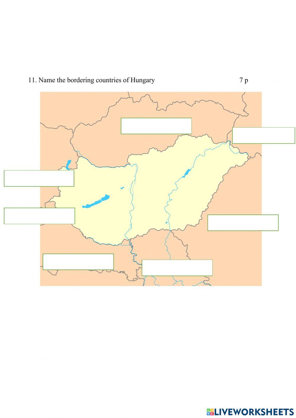 Test.Grade 5.-Map reading