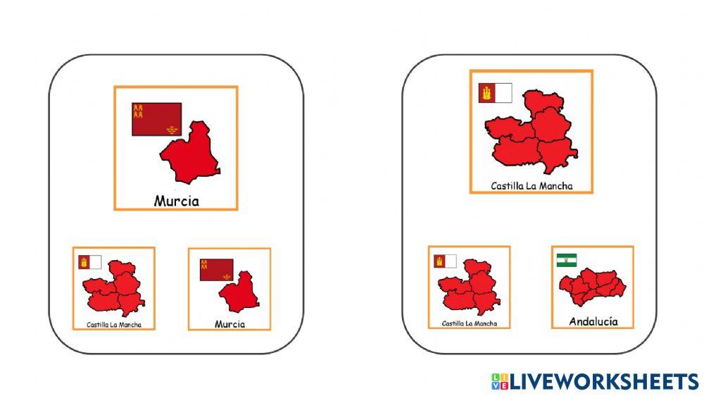 Comunidades Autónomas PICTOS