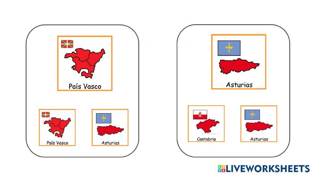 Comunidades Autónomas PICTOS