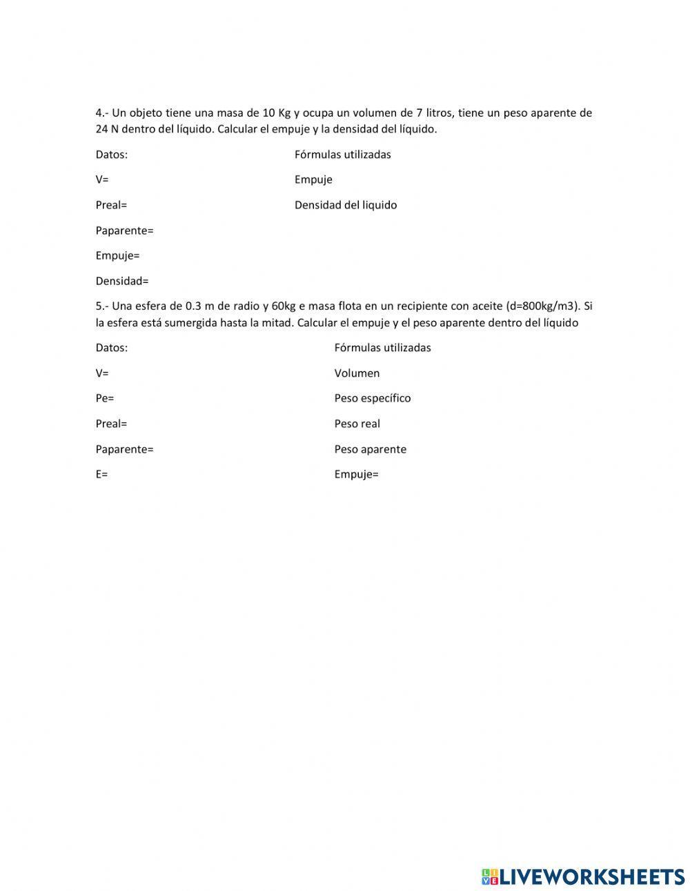 Principio de Arquímides