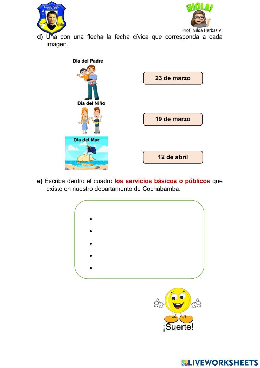 Evaluación de ciencias sociales