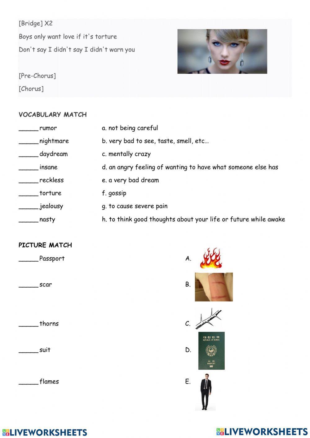 Black Space by Taylor Swift