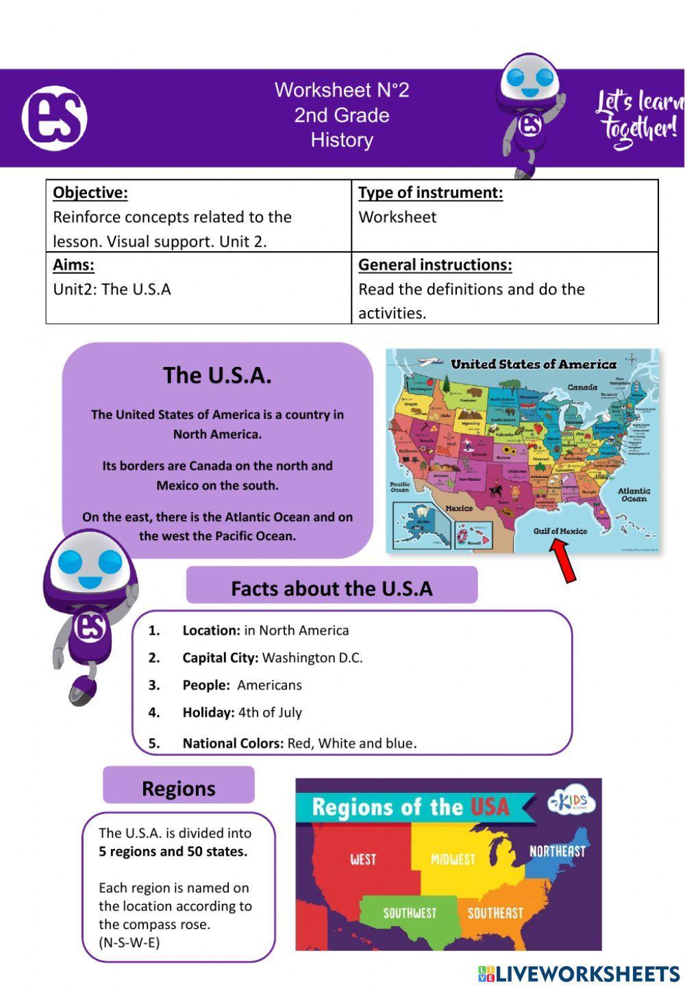 The usa- facts and regions