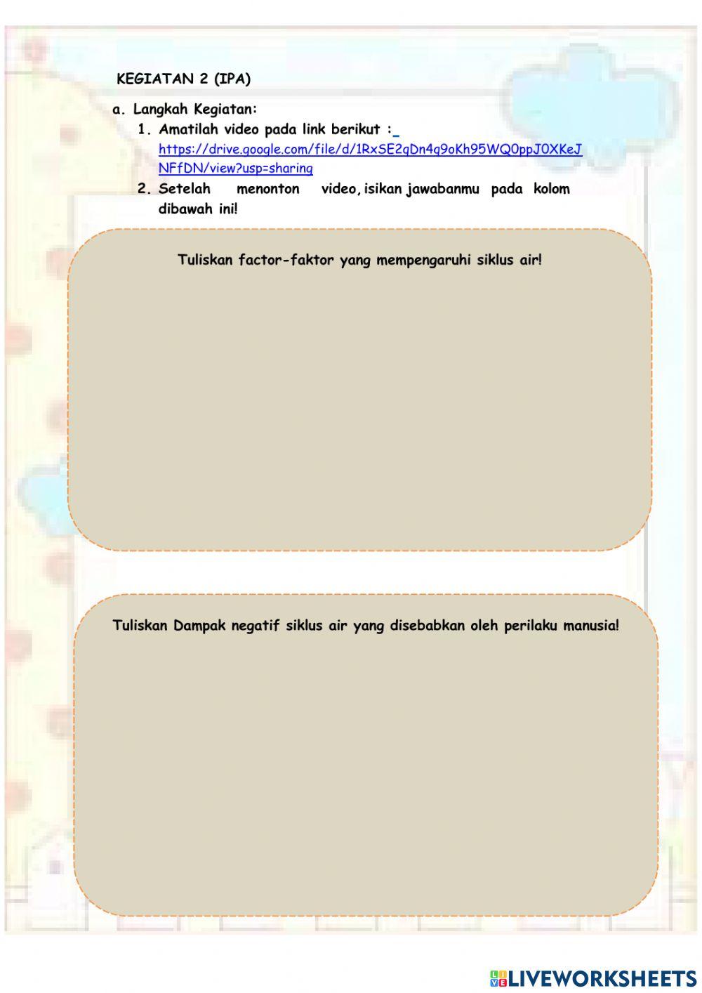 Lkpd kelas 5 tema 8 subtema 2