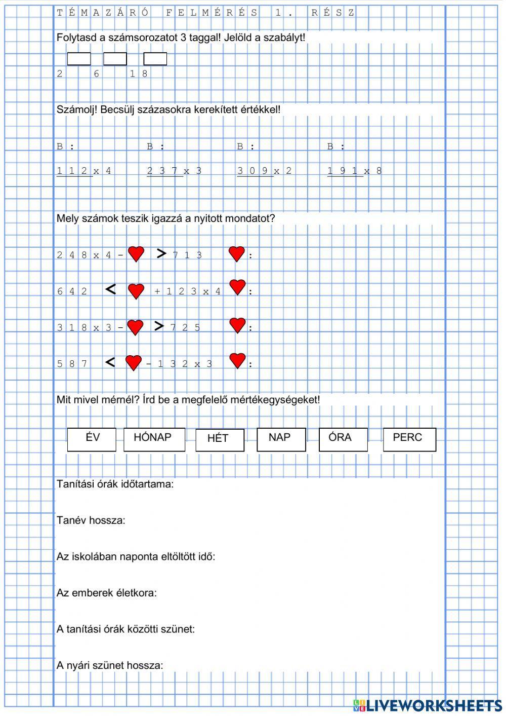 Tájékozódó felmérés