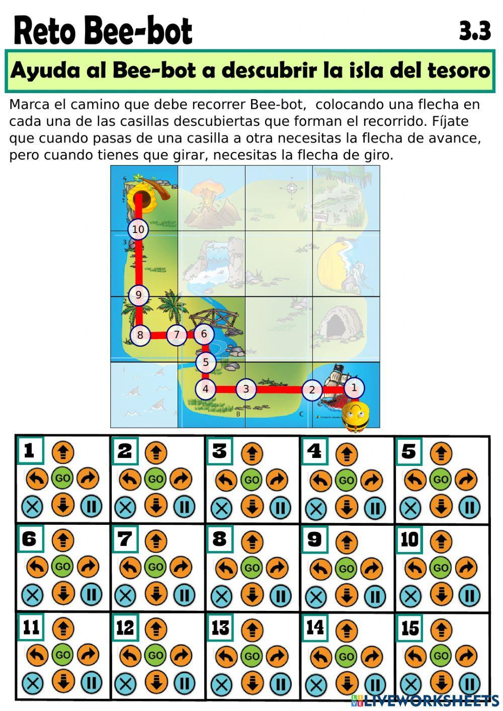 Programación con Bee-bot 3.3