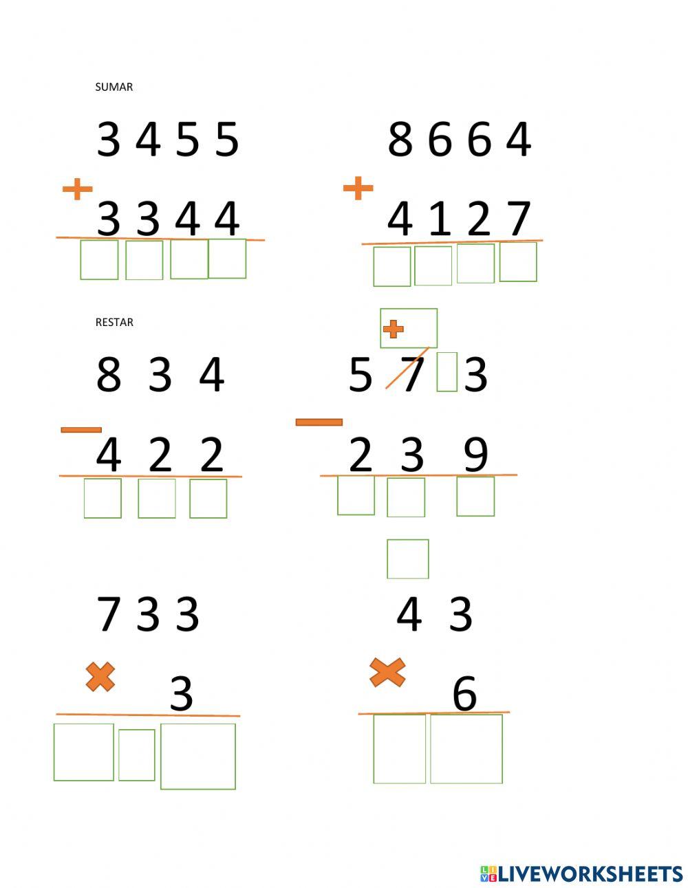 Evaluacion matematicas