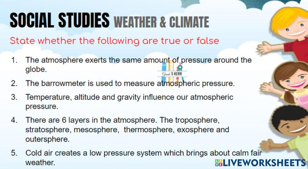 Weather & climate