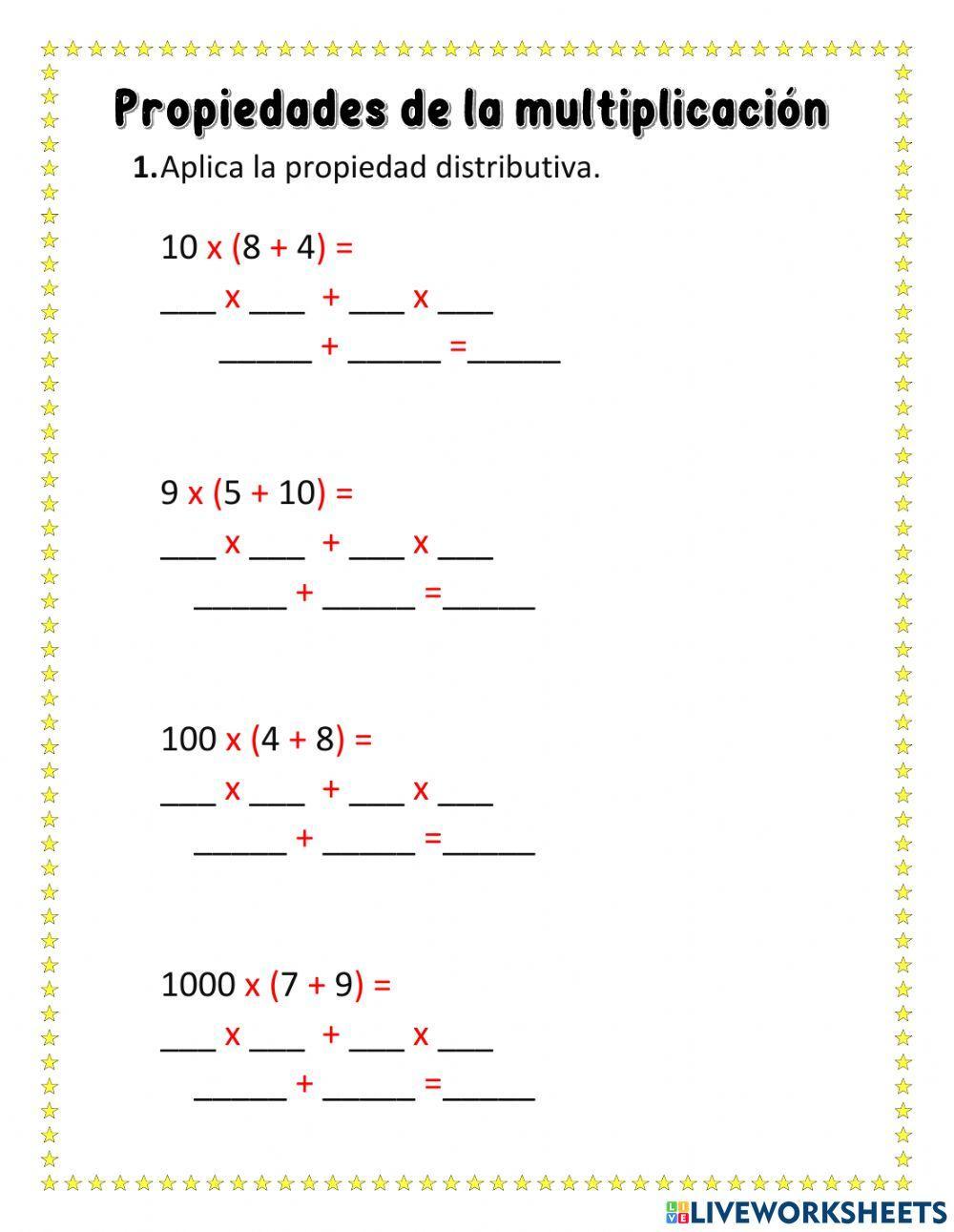 Propiedad distributiva
