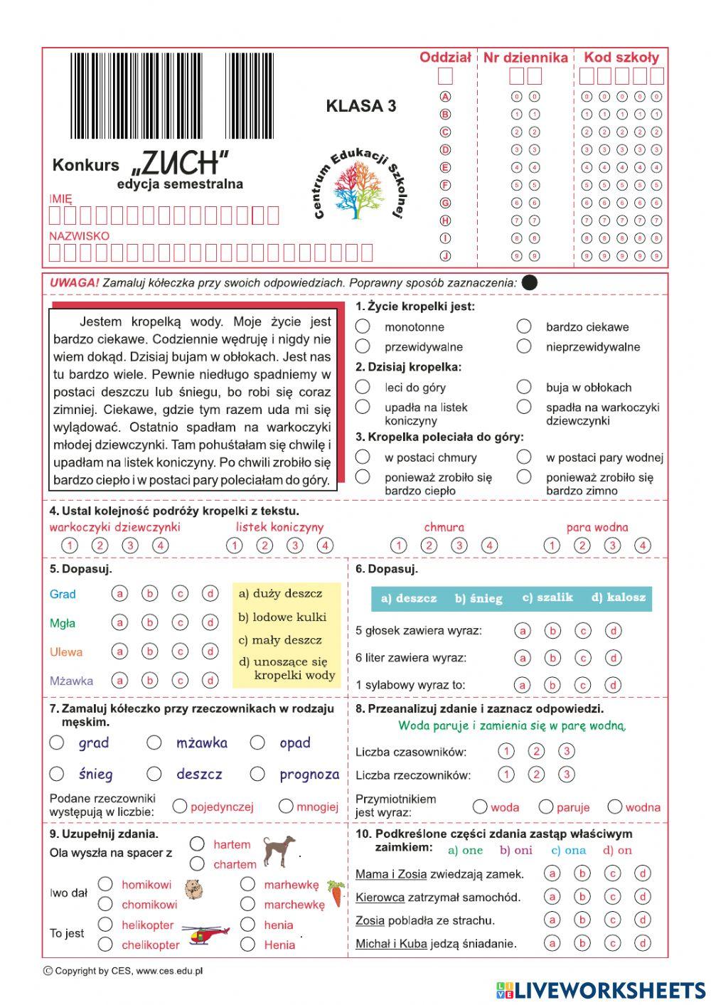 Zuch klasa 3