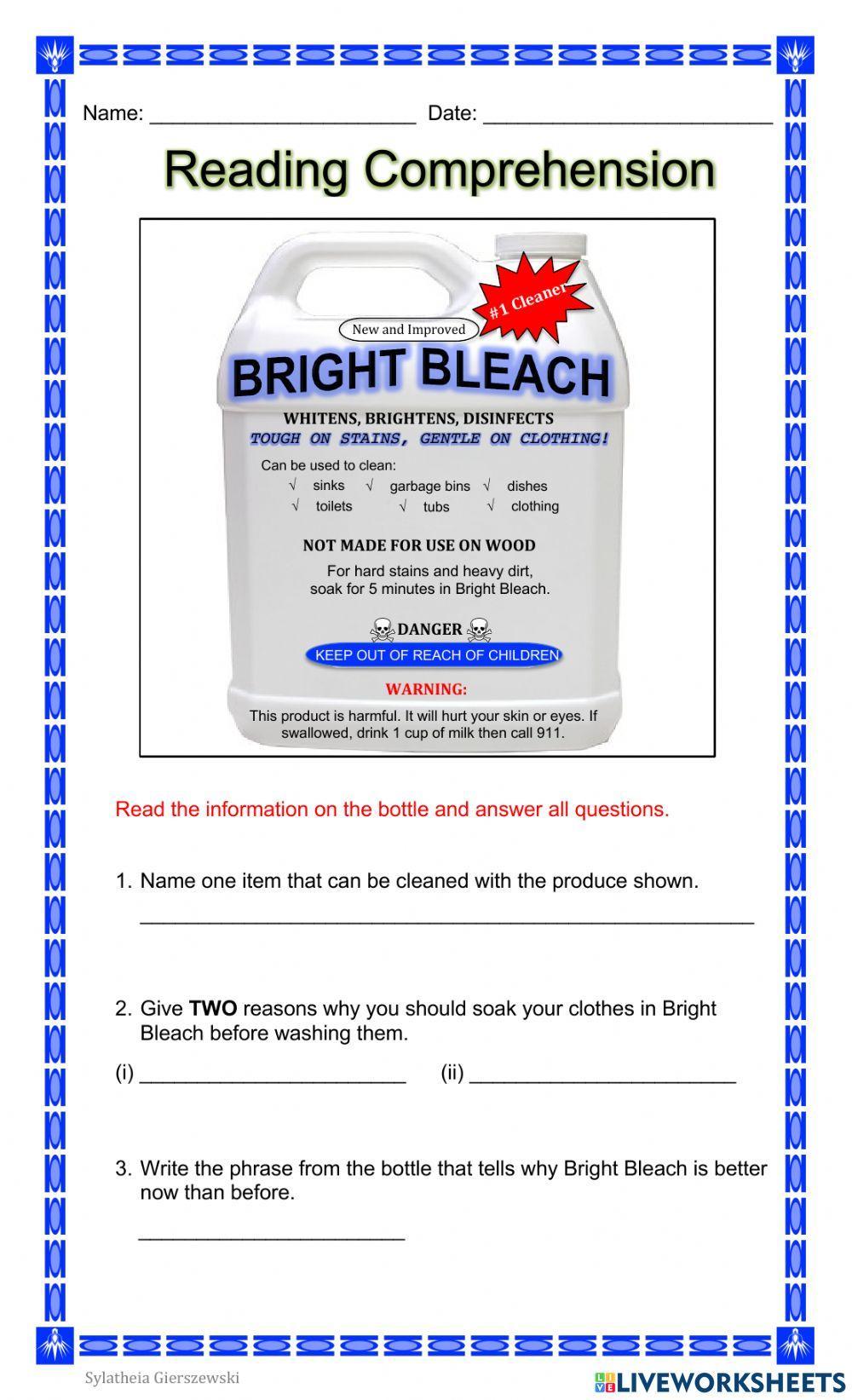 Reading Comprehension