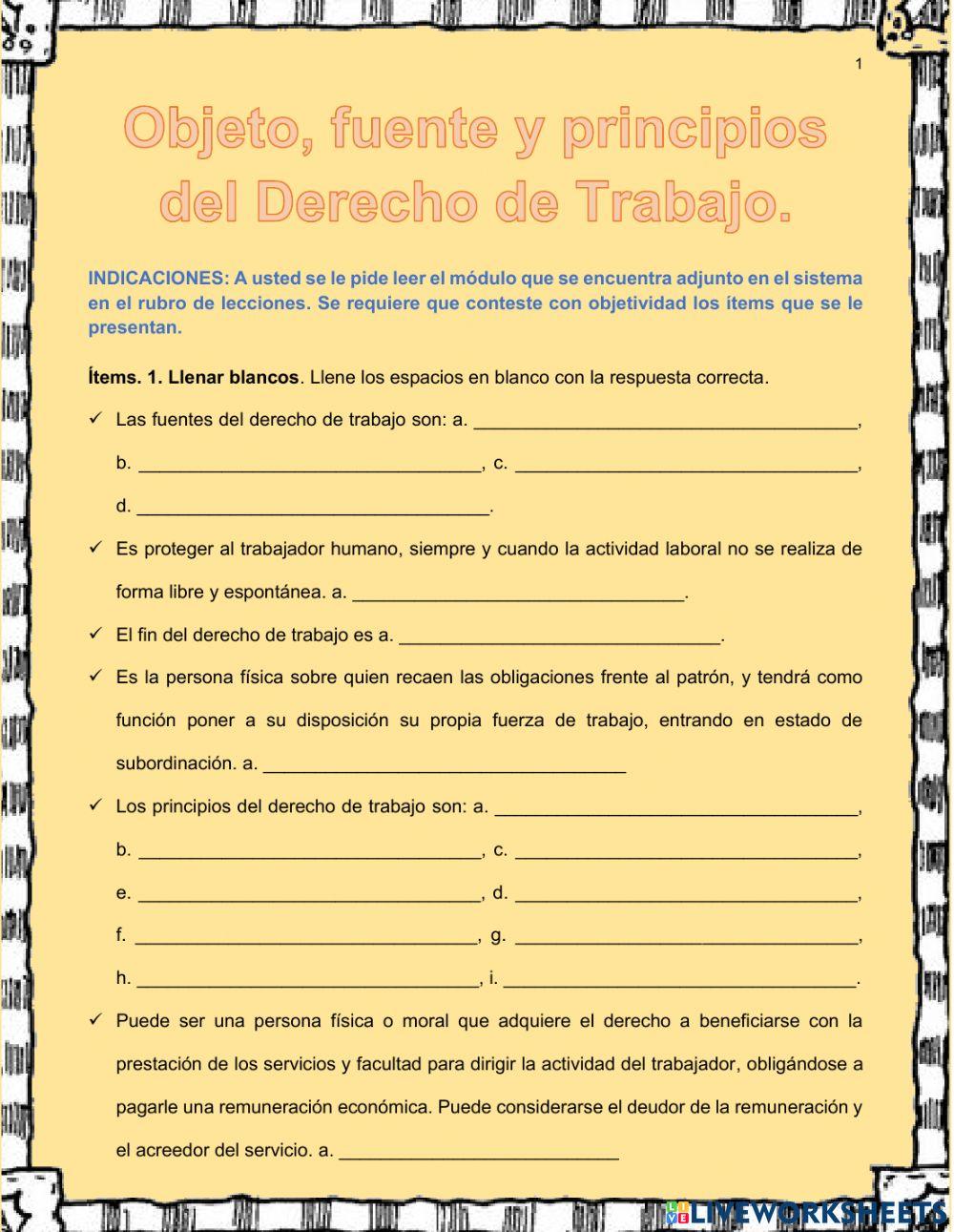 Importancia del Derecho de Trabajo