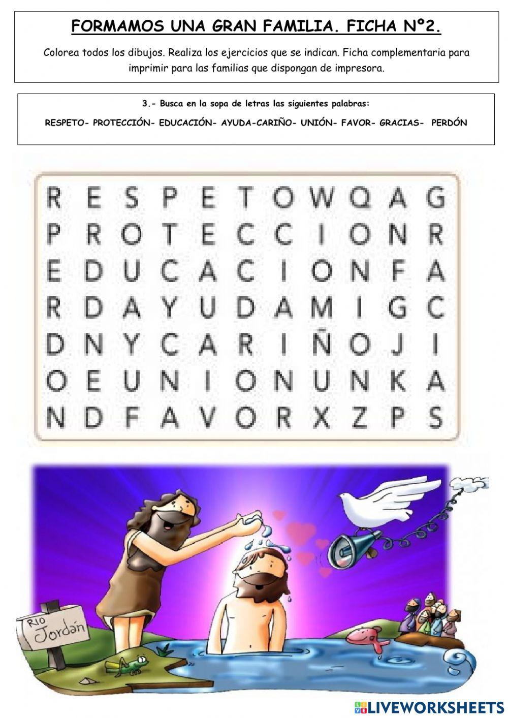 Formamos una gran familia.2º de Primaria.