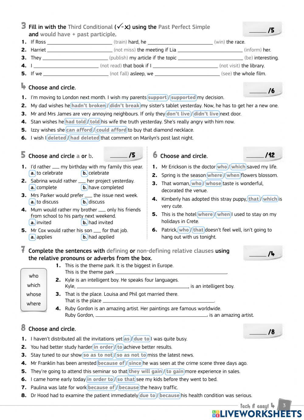 tech it easy 4 lessons 19-24