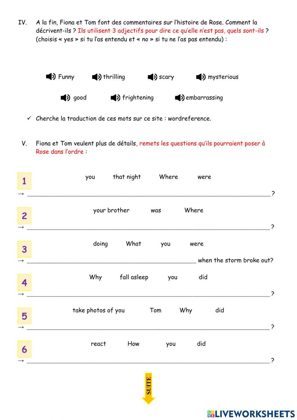 CO Rose's mini story