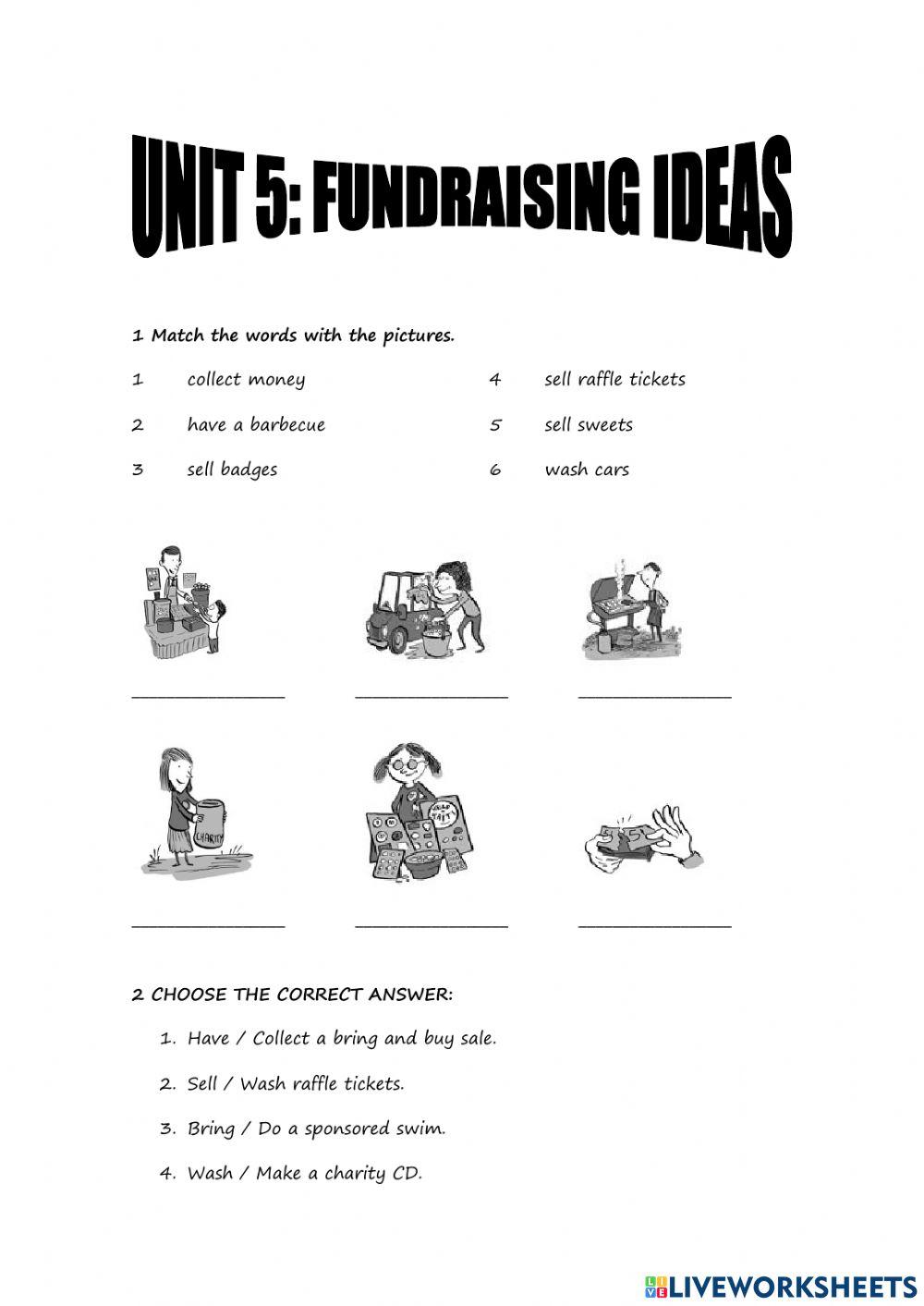 Fundraising ideas