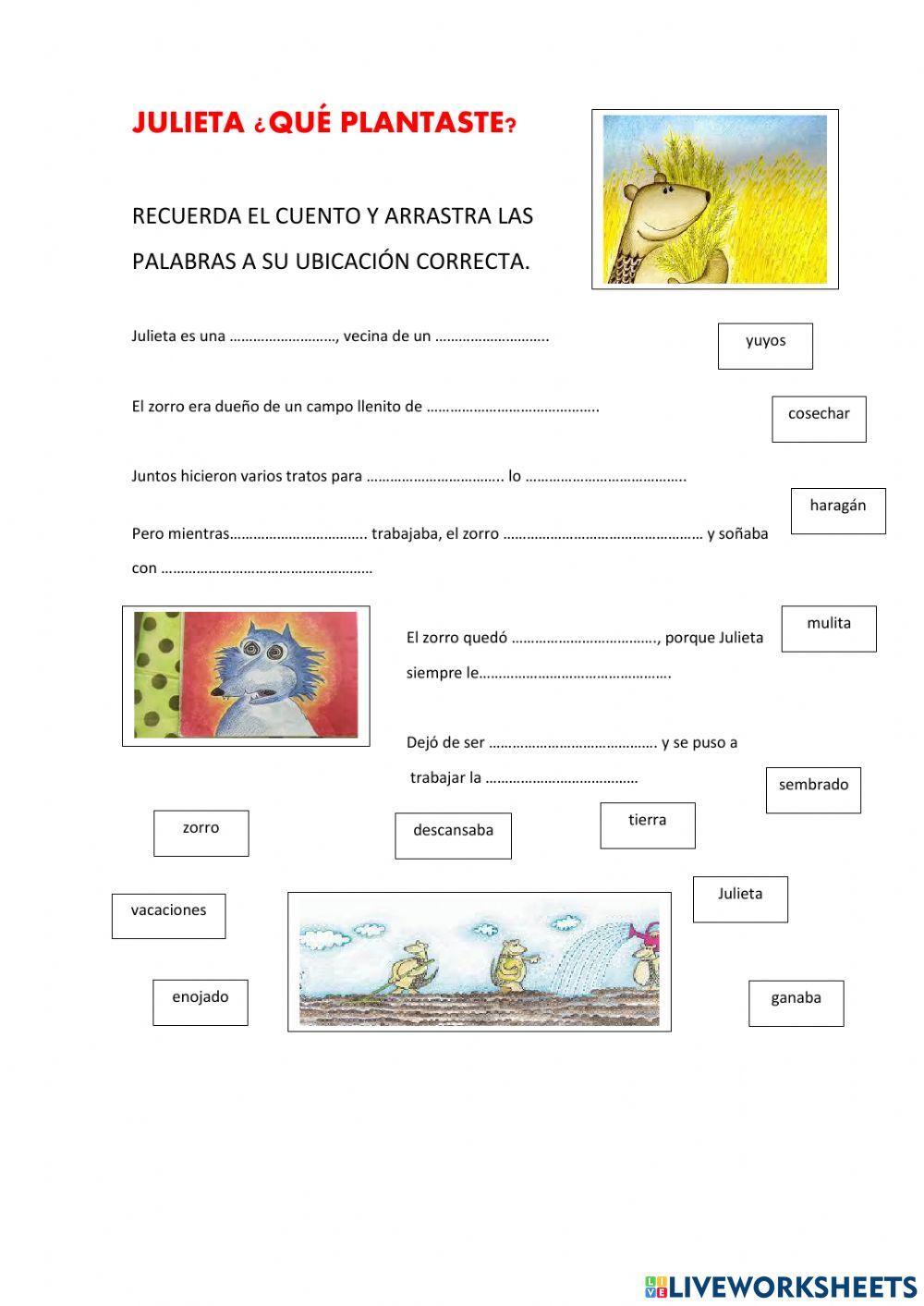 Julieta, ¿qué plantaste?