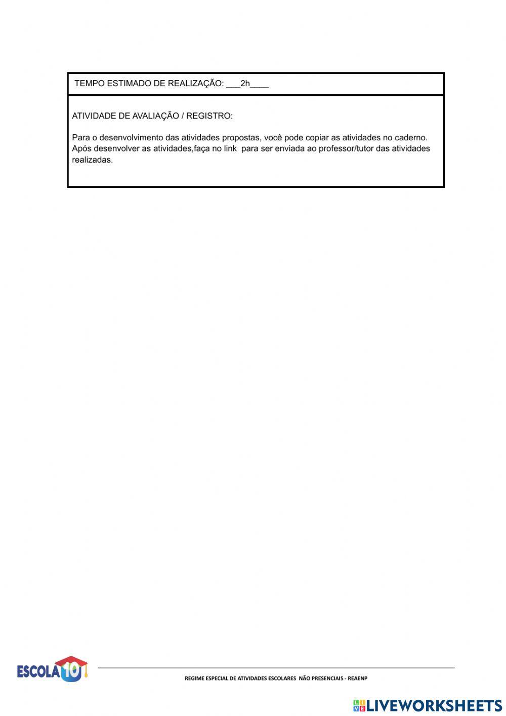 Roteiro 7° ano 05-04-2021 a 16-04-2021