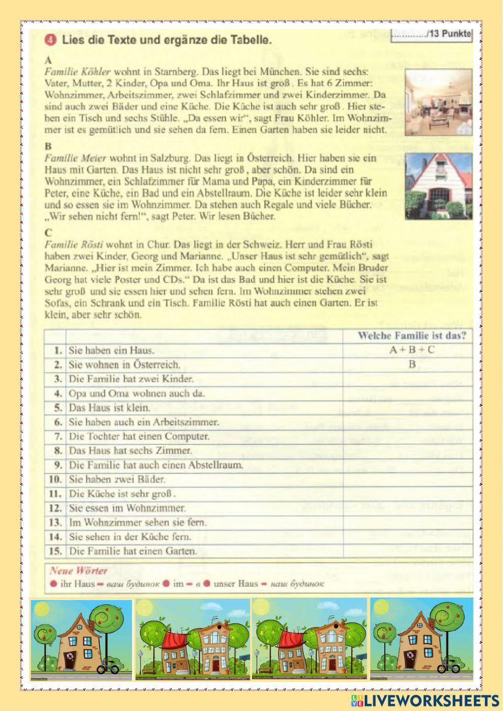 Wir neu 1 Modul 2 Lektion 1 Test