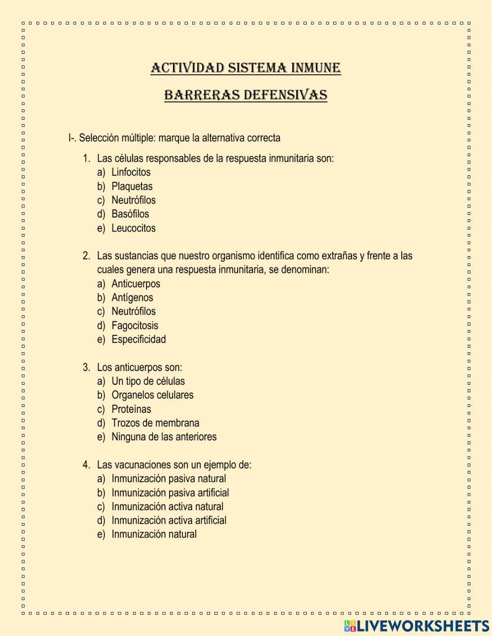 Barreras defensivas