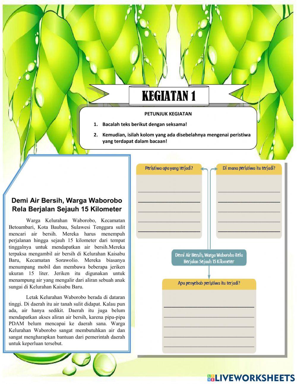 Lkpd kelas v tema 8 subtema 1 pembelajaran 1