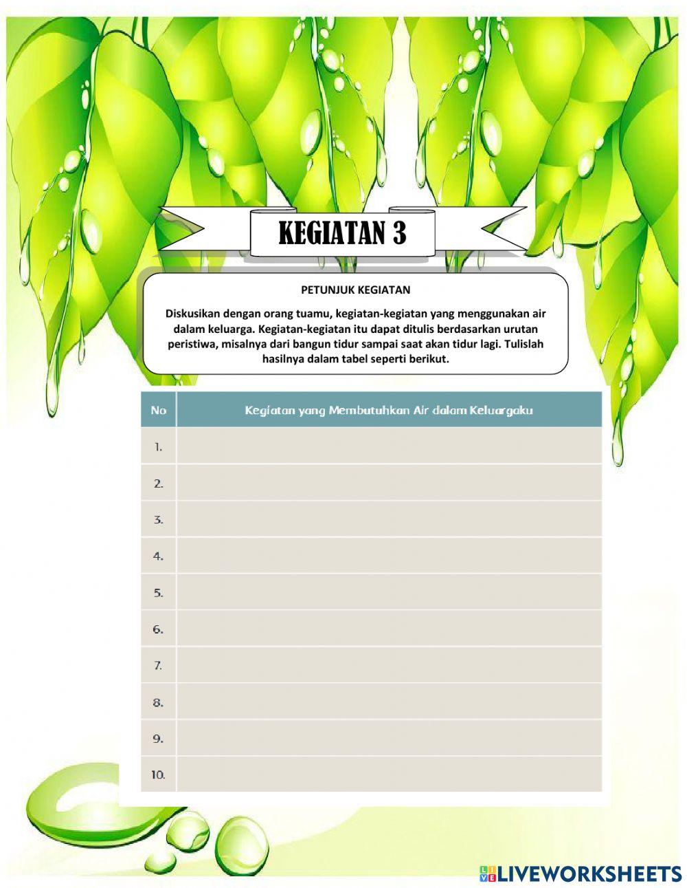 Lkpd kelas v tema 8 subtema 1 pembelajaran 1